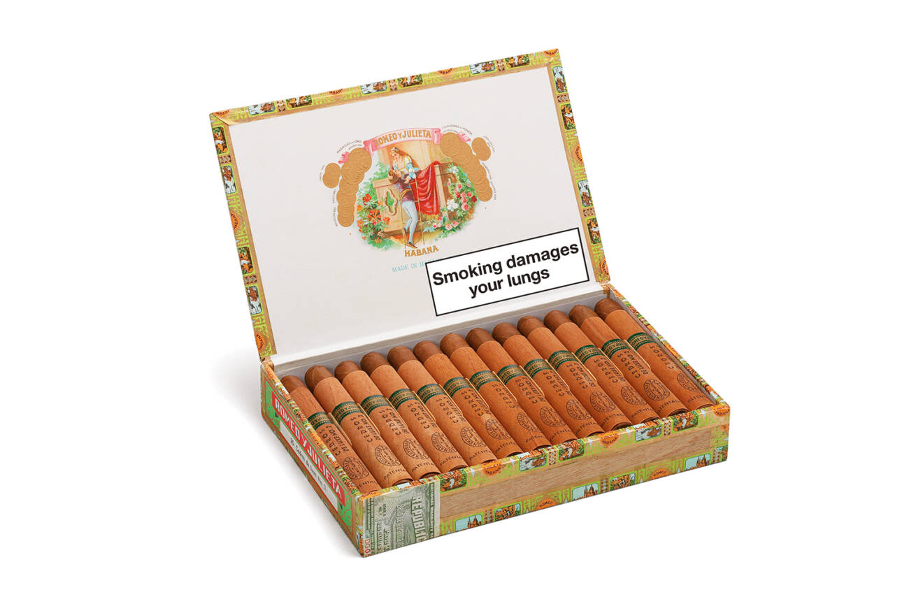 Buy Romeo y Julieta Cedar Wrapped Cedros No. 2 Cigar - Single - Cigars ...