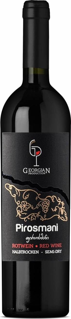 Pirosmani Georgian Production Red Wine 0.75l 12,5%