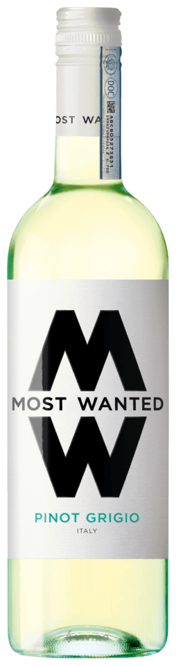 Most Wanted Pinot Grigio White Wine 75cl 11%