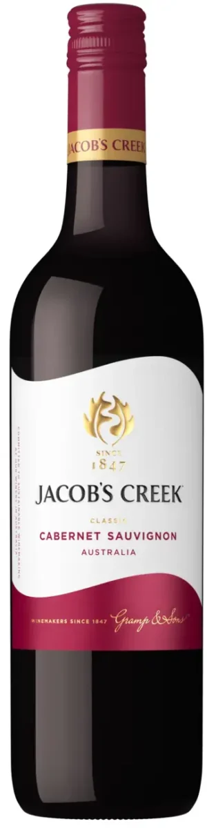 Jacob`s Creek Cabernet Sauvignon Red Wine 750ml 14%