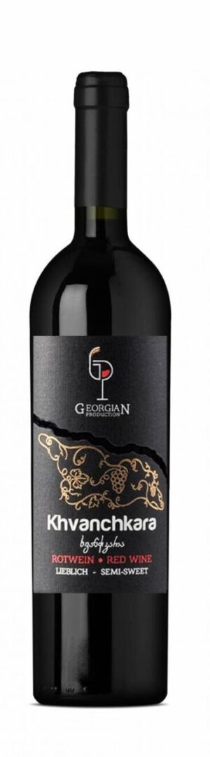 Khvanchkara georgian production red wine 750ml 11%