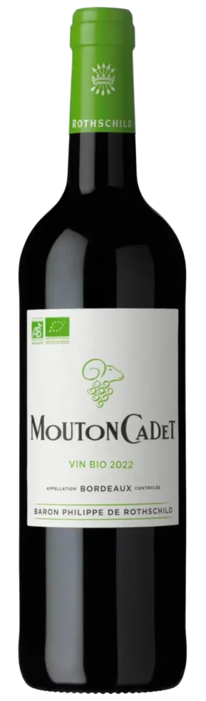 Mouton Cadet Organic Red Wine Bordeaux 75cl 14%