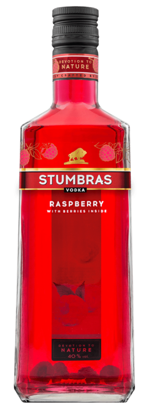 stumbras raspberry vodka 0.5l