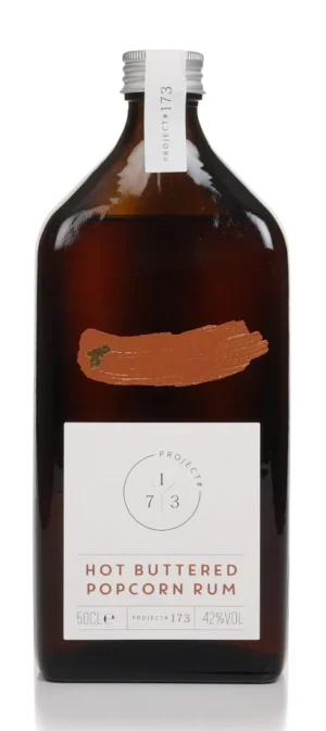 project 173 hot buttered popcorn rum 50cl