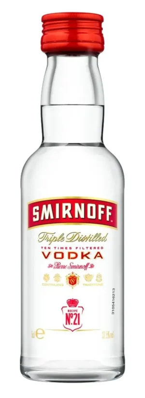 smirnoff vodka 5cl mini