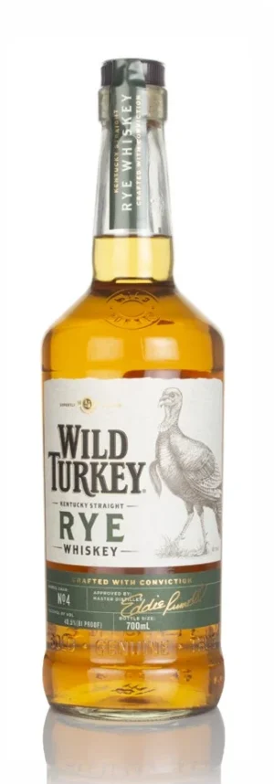 wild turkey straight rye whiskey