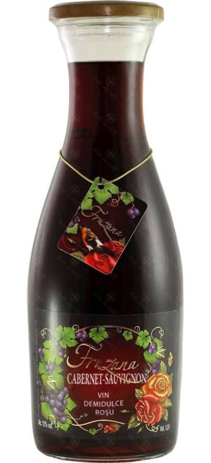 Fruzana Cabernet Sauvignon Red Wine 1l 12,5%