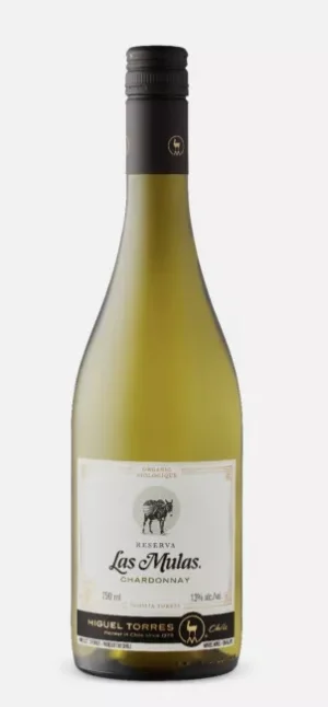 Las Mulas Chardonnay White Wine 75cl 13%