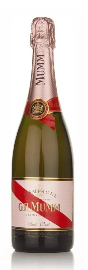 mumm rose brut champagne 75cl