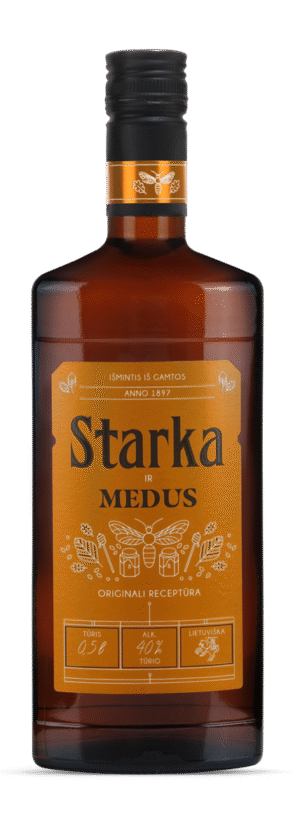 starka ir medus 0.5l